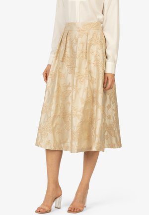 A-line skirt - gold