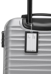 WITTCHEN SMALL SUITCASE WITH LUGGAGE TAG FROM ABS - Kufr - grey