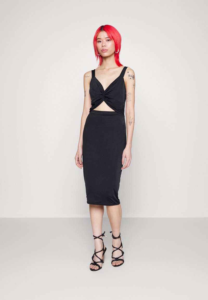 W _ (WHITE) Saturday Country Club Cutout Dress (6140003)
