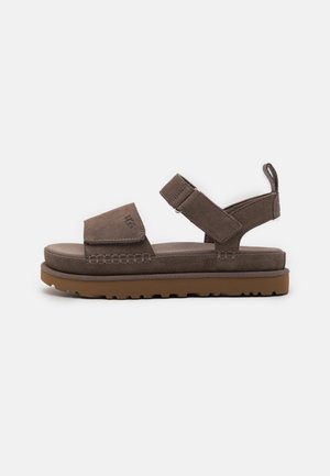 GOLDENSTAR - Platåsandaler - dark grey