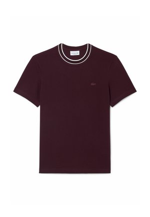 Lacoste, TH8174_166 - Camiseta básica - marron châtaigne-ke