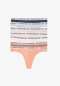 Multipack Coloured String women'secret 7 PACK - String - multi coloured/mehrfarbig - Zalando.at