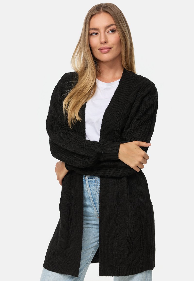 Threadbare Strickjacke - black