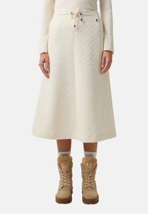 MASCHA - A-snit nederdel - creme