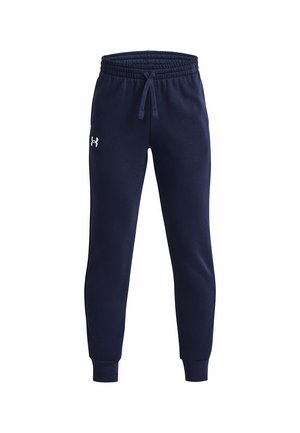 UNDER ARMOUR FLEECE BOTTOMS UA RIVAL FLEECE JOGGERS - Pantalones deportivos - midnight navy (410)