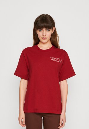 T-shirt imprimé - intense red
