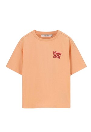 MIT ARTWORK-PRINT - Print T-shirt - hellorange