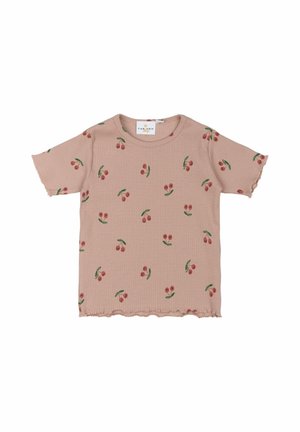 T-shirt med print - adobe rose aop