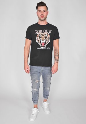 TIGER TG20213017 - T-Shirt print - black