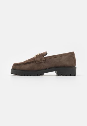 SEAN TRIM LOAFER - Slip-ons - brown