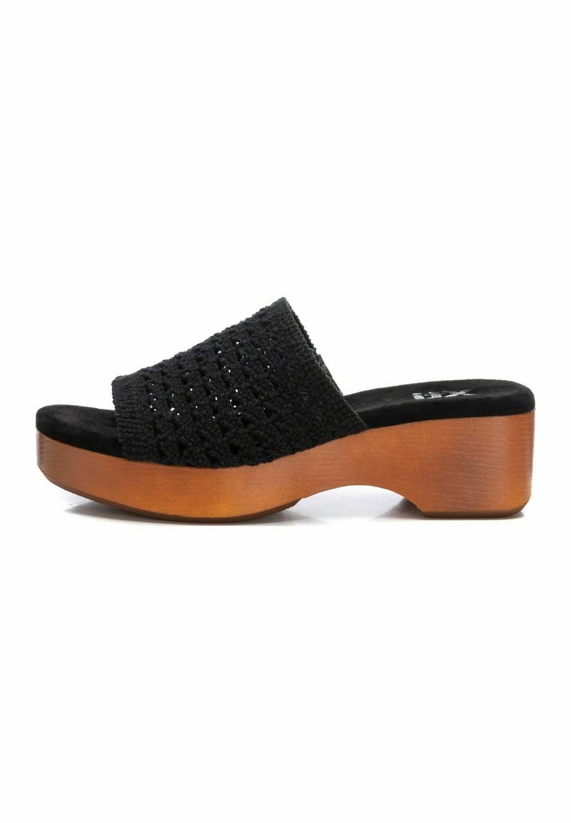 XTI Muiltjes met hak zwart XTI Muiltjes met hak zwart