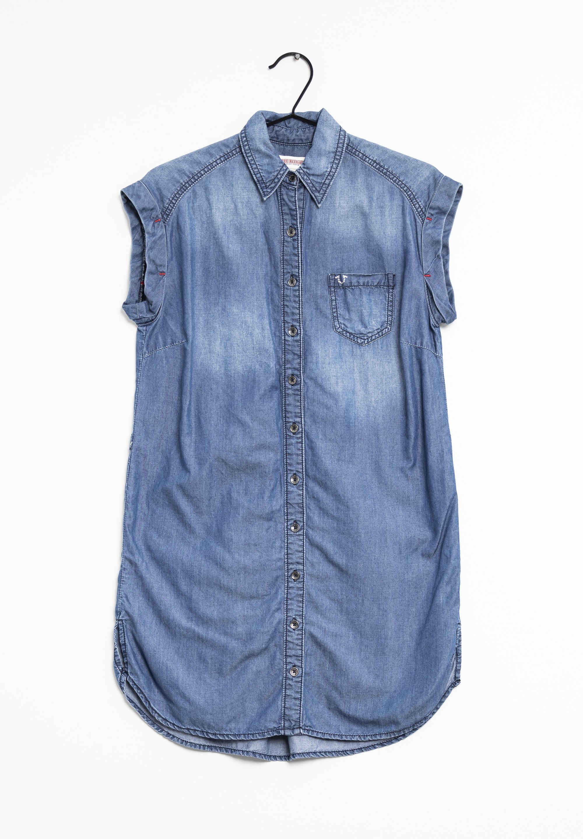 True Religion Denim dress - blue - (Pre-owned) - Zalando.ie True Religion Denim dress - blue - (Pre-owned) - Zalando.ie