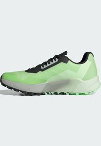 adidas Terrex AGRAVIC FLOW 2.0  - Trail hardloopschoenen - semi green spark   wondersilver   core black