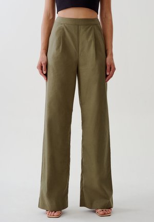 DREW TROUSERS - Tygbyxor - khaki