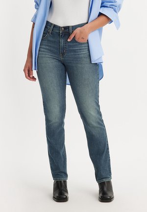 Straight leg jeans - dark-blue denim