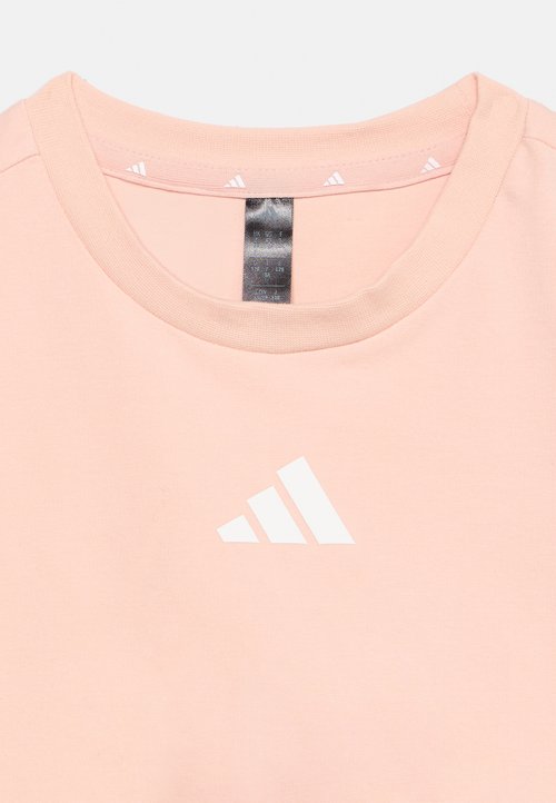 adidas SEASONALS RUFFLES LITTLE GIRLS KIDS SET - Trousers - blush pink/white — photo 4