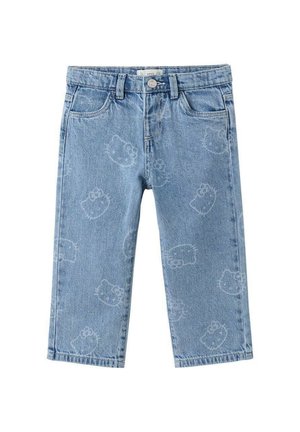 Blugi drepți - blue denim