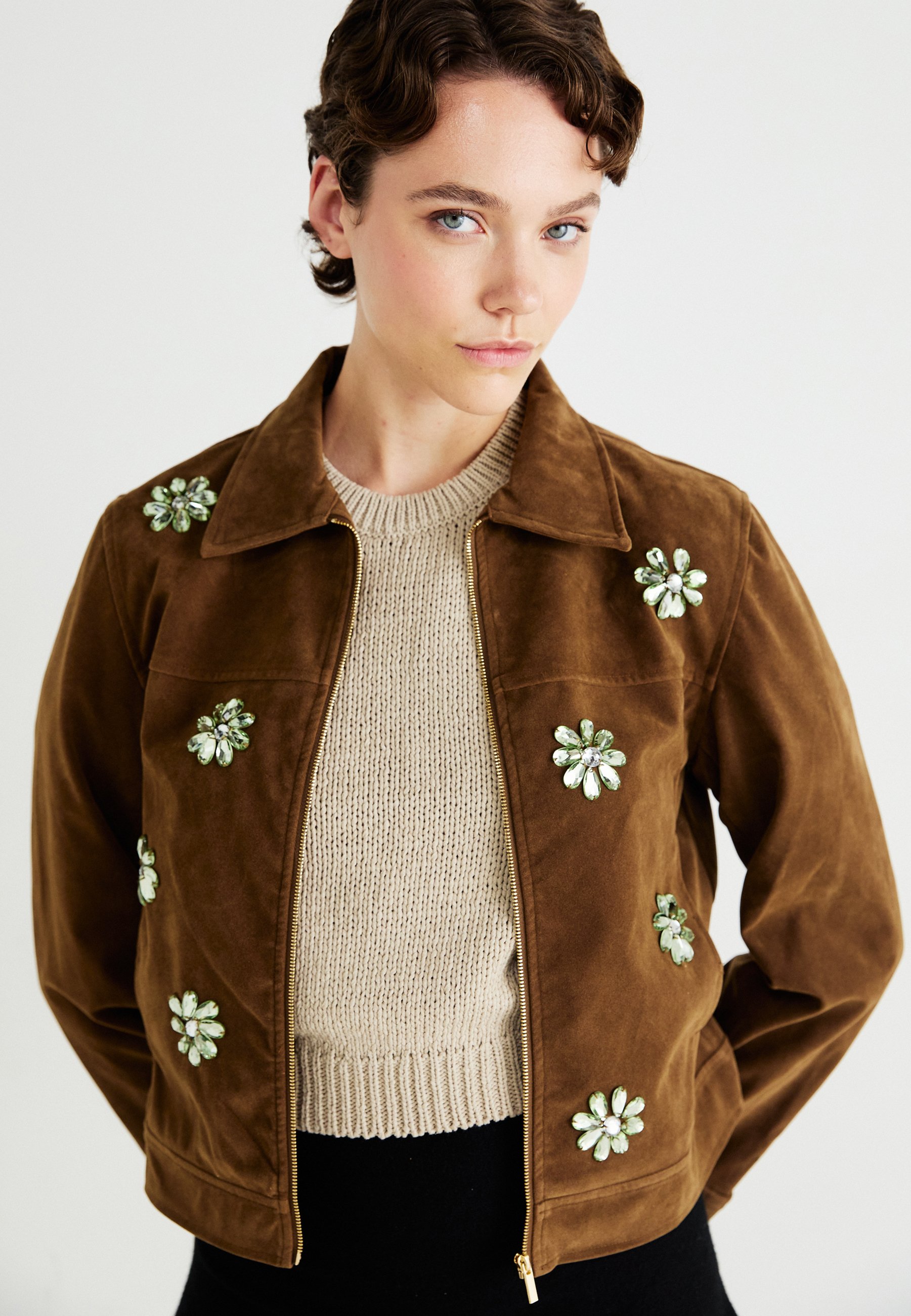 Sister Jane BUDDING JEWEL JACKET - Faux leather jacket