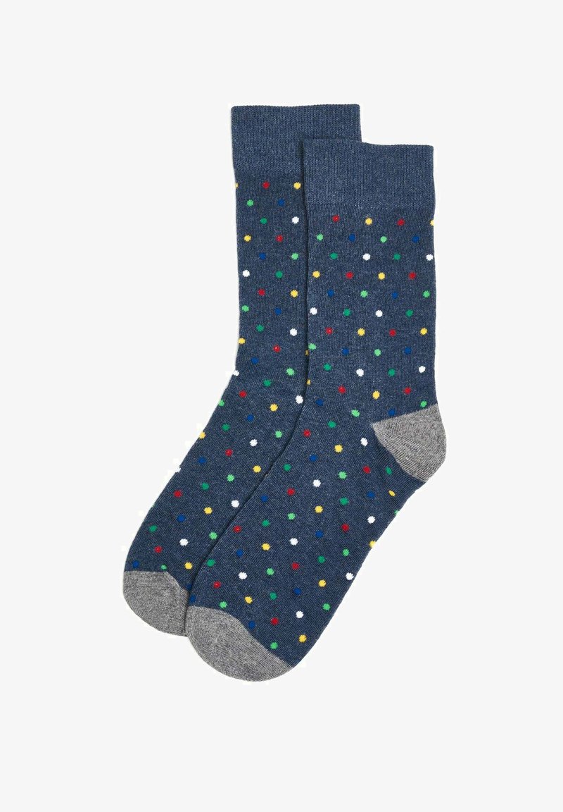 Prince Bow Tie Socken - blau