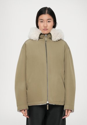 VESTE  - Winterjas - schiste/ivoire