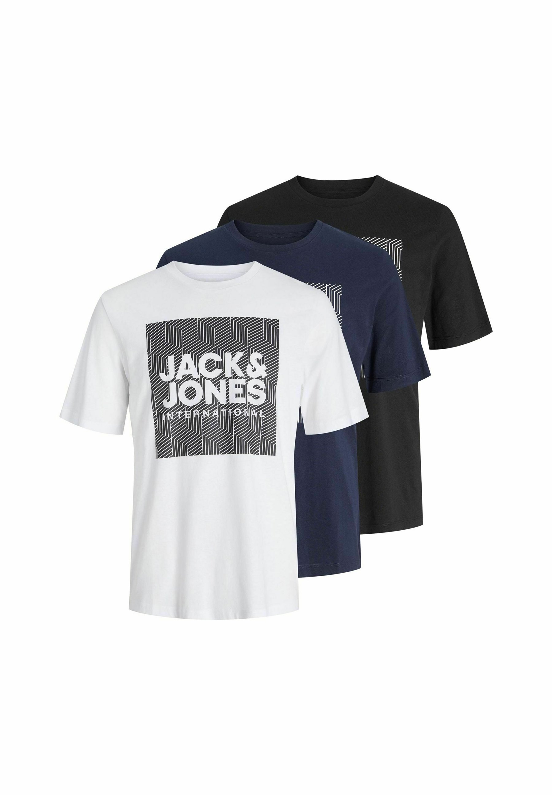 JACK & JONES Herren T-Shirt Jorartist – Kurzarmshirt Mit Print, Aus Baumwolle, Regular Fit