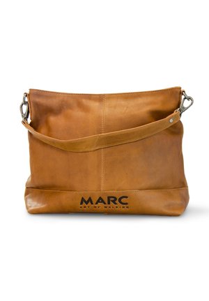 Marc, ZÜRICH - Cross body bag - leather cognac