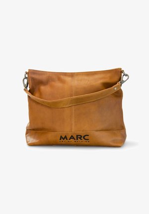 Marc, ZÜRICH - Cross body bag - leather cognac