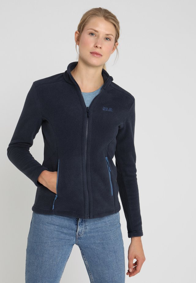 W MOONRISE JKT - Fleecejacke - midnight blue