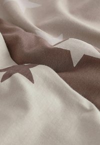 Next 3 PACK  REGULAR FIT SET - Pyžamová súprava - brown cream stars
