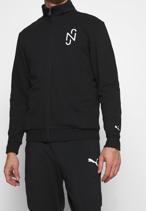 Zip-up sweatshirt - black