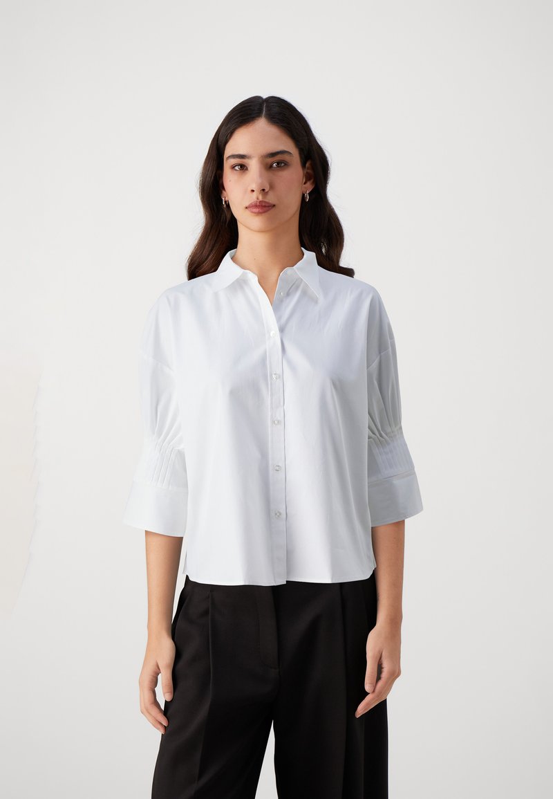 HUGO ETJE - Button-down blouse - white