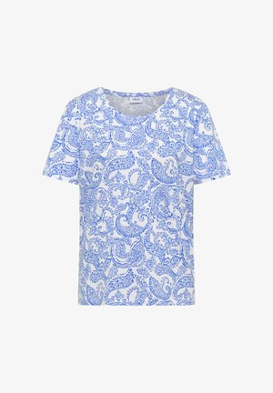 Cecil, T-SHIRT MIT RUNDHALS UND MUSTER - T-shirt imprimé - vanilla white