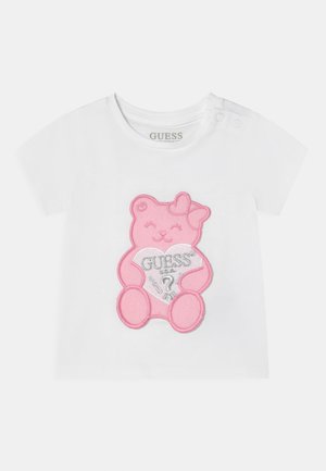 TODDLER BEAR  - Marškinėliai su spaudiniu - true white