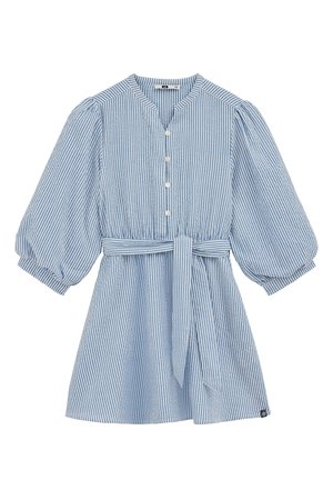 Srajčna obleka - light blue