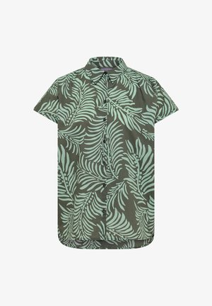 Cecil, SHORT-SLEEVE BLOUSE WITH PRINT - Camicia - khaki