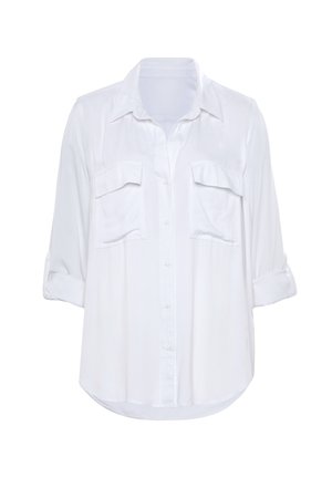 Button-down blouse - weiß