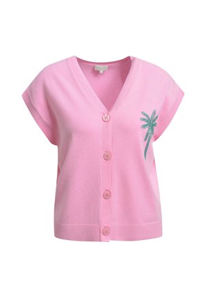 MILANO ITALY, Strickjacke - orchid