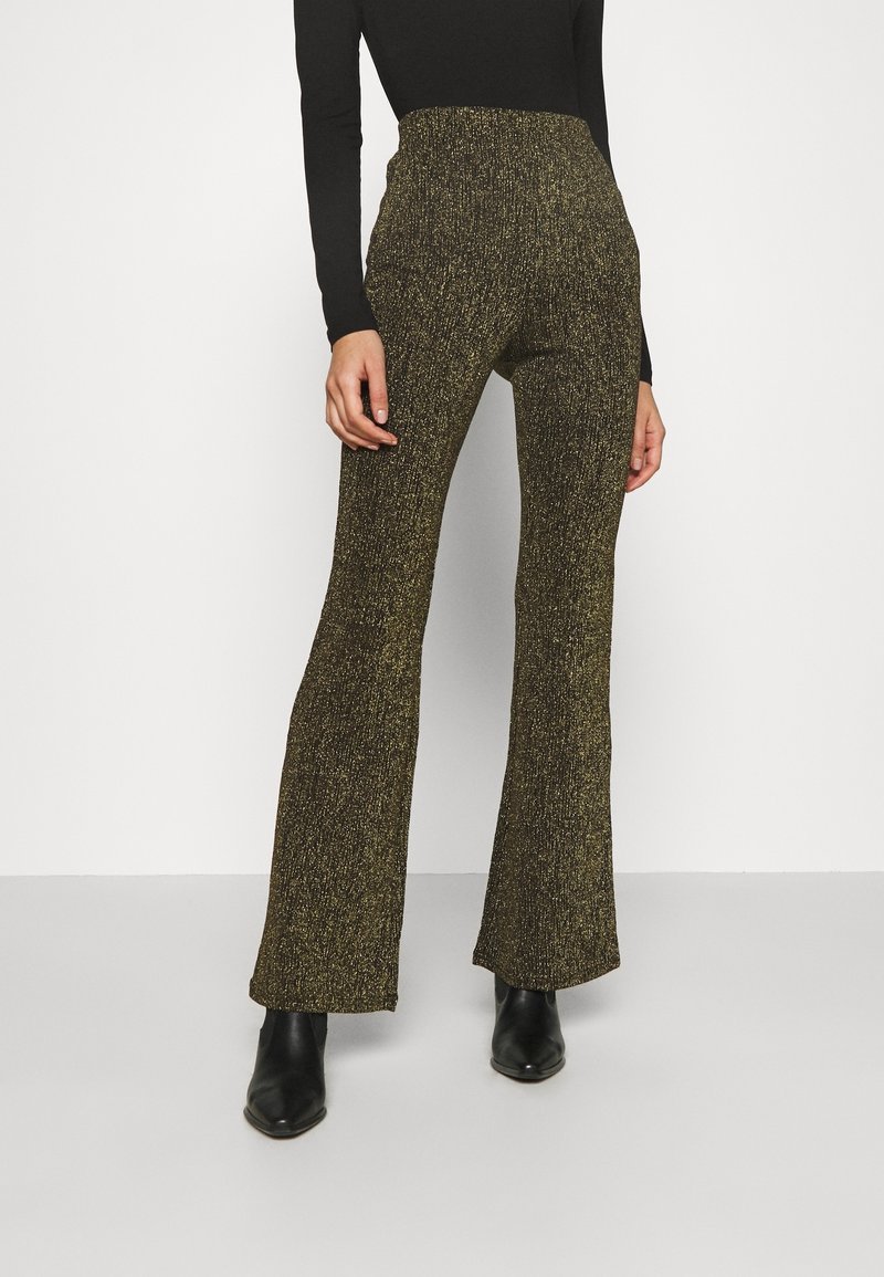 Monki Pantalon classique - black