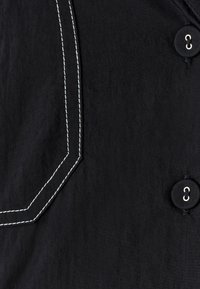 WILLA ZIMI BUTTON - Blusa - black