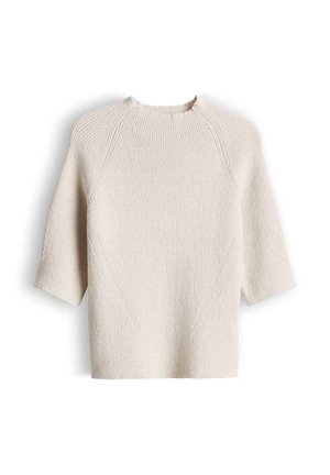 someday., SLIM FIT RIPPSTRUKTUR - T-Shirt basic - natural glaze
