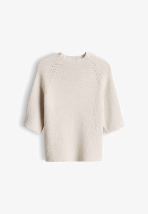 someday., SLIM FIT RIPPSTRUKTUR - T-shirt basic - natural glaze