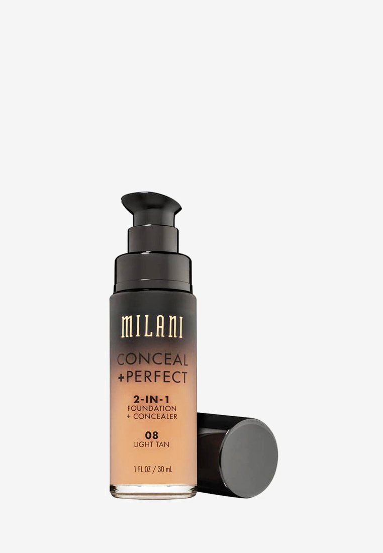 Milani 2-IN-1 FOUNDATION + CONCEALER - Base de maquillaje - light tan