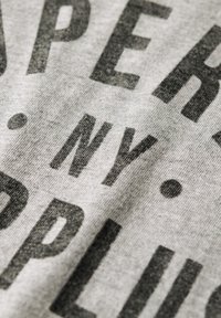 Superdry & Co GRAPHIC - T-shirts print - surplus grey grindle