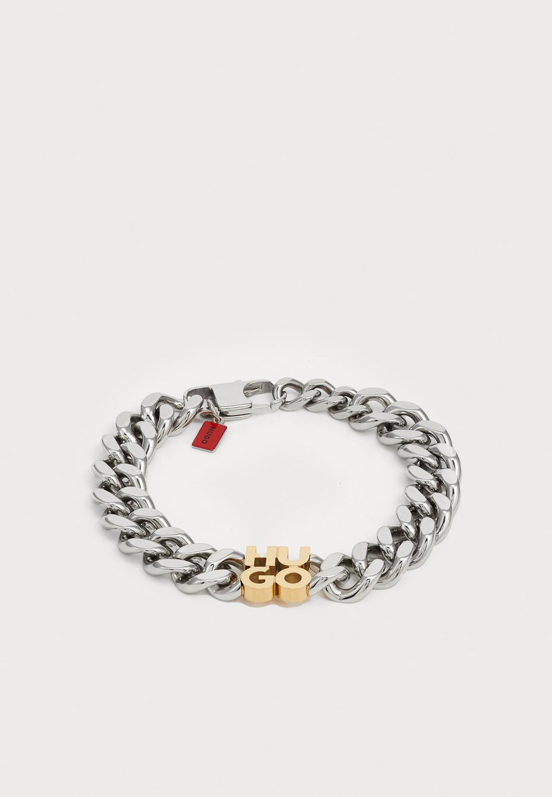 Hugo Chain HUGO CHAIN UNISEX - Armband - silver-coloured/gold-coloured/goudkleurig ...