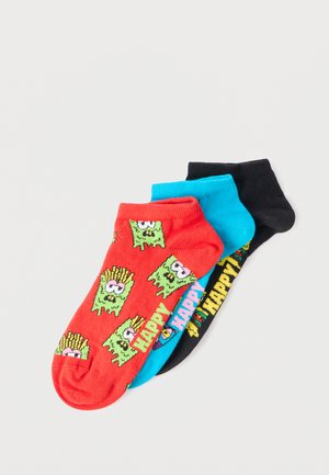 SMELLY FOOD 3 PACK UNISEX - Șosete - black/multi-coloured