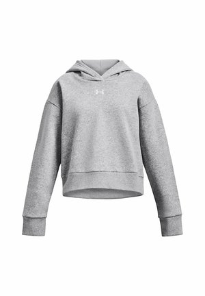 RIVAL  CROP - Hoodie - mod gray light heather