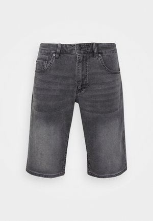 BERMUDA - Jeans Shorts - grey stretched denim
