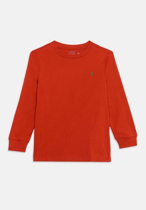Polo Ralph Lauren, COTTON JERSEY LONG-SLEEVE TEE 2-6Y - T-shirt à manches longues - varsity orange