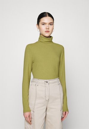 VISOLITTA ROLLNECK - Top s dlouhým rukávem - green olive