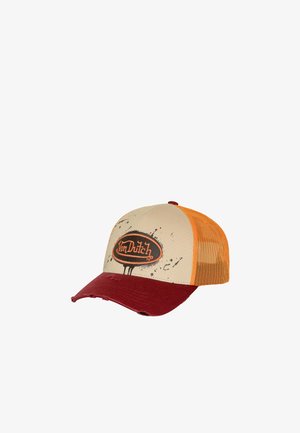 Von Dutch, TAG UNISEX - Gorra - red beige orange